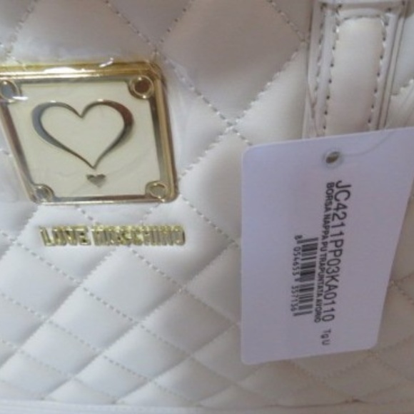 Love Moschino Napa Quilted Faux Napa Tote Bag - Picture 6 of 6